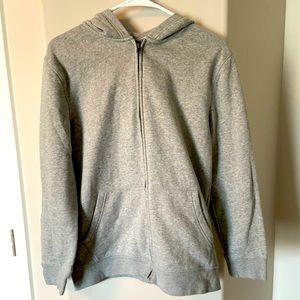 Grey Zip Up Jacket